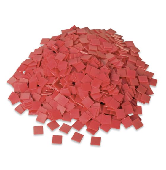 Spectrum Opaque Base Ten Thousandths Chips, Red (100)