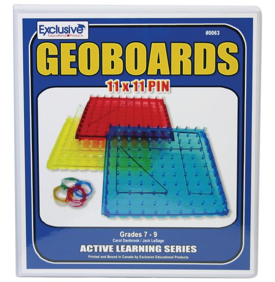 Geoboards Resource Binder - 11 x 11 Pin - Grades 7-9