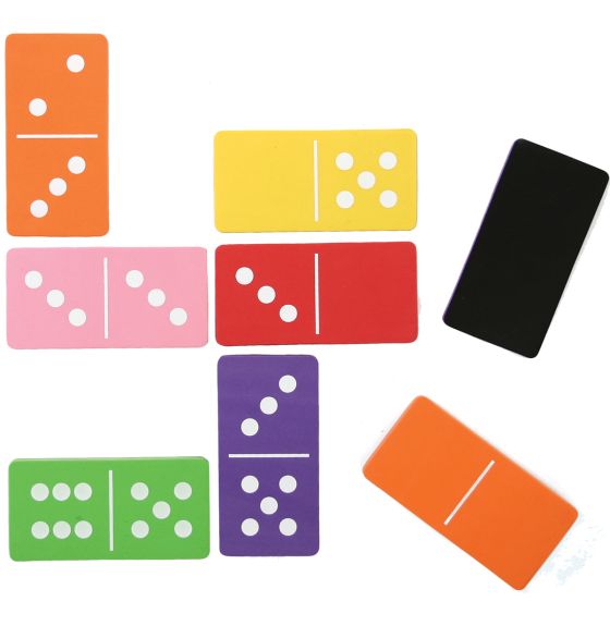 Dominos géants, magnétique, en mousse