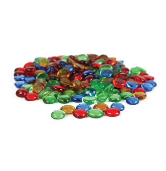 Transparent Rounded Counting Gems