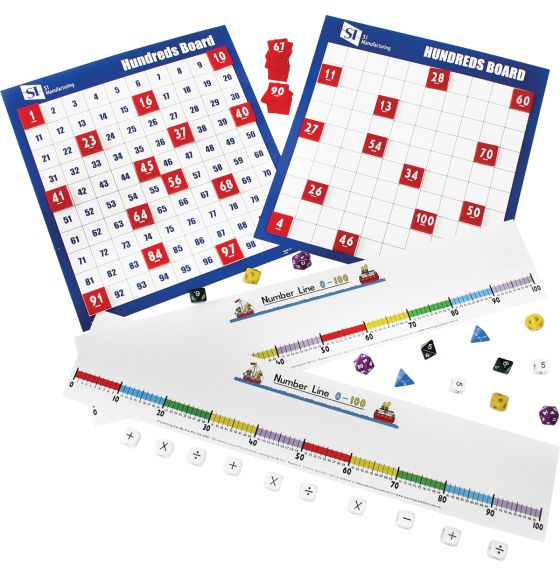 100's Boards/Number Line Kit