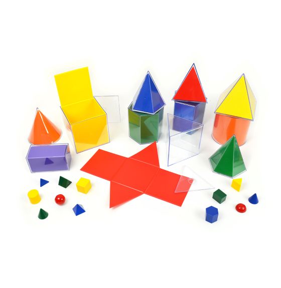 Opaque & Clear Geometric Models Kit