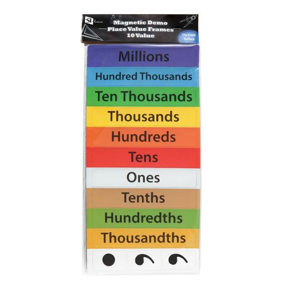 Magnetic Demo Place Value Frames - 10 Value