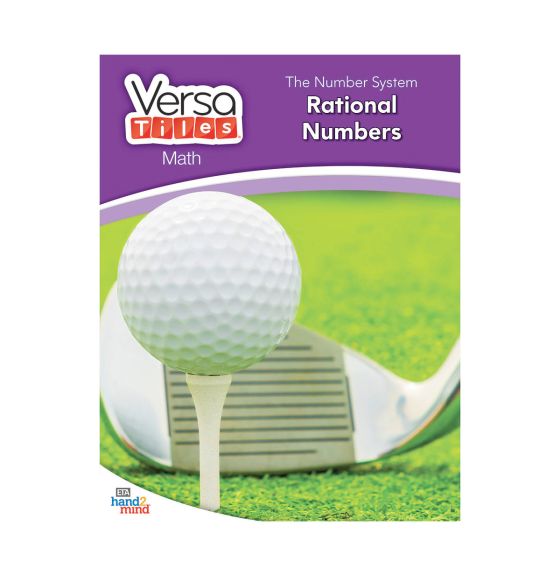 VersaTiles&reg; Math Book: The Number System: Rational Numbers - Grade 6