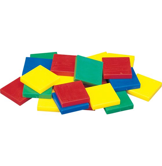 Colour Tiles 5 mm Thick - Set of 400
