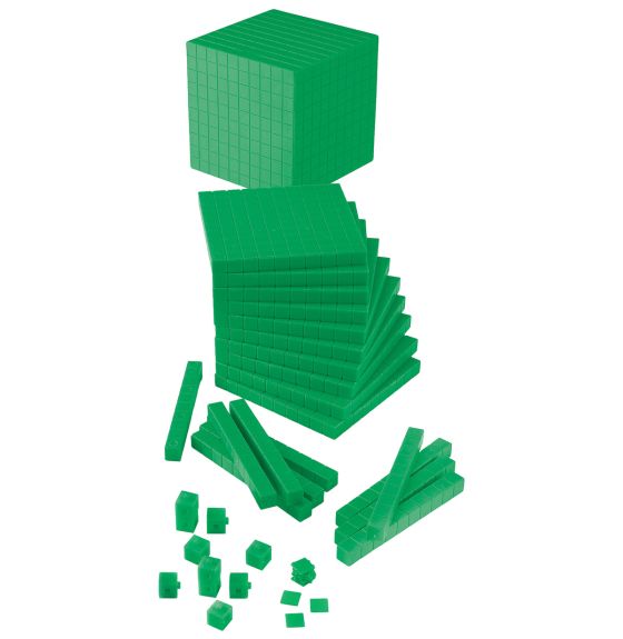 Ensemble de base 10 opaque avec panier CaddyStack® - Vert (en français)