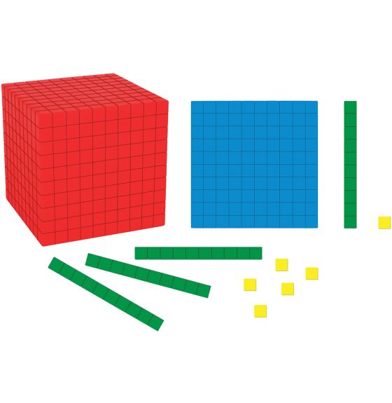Magnetic Base Ten - Differentiated Set - 121 Pieces