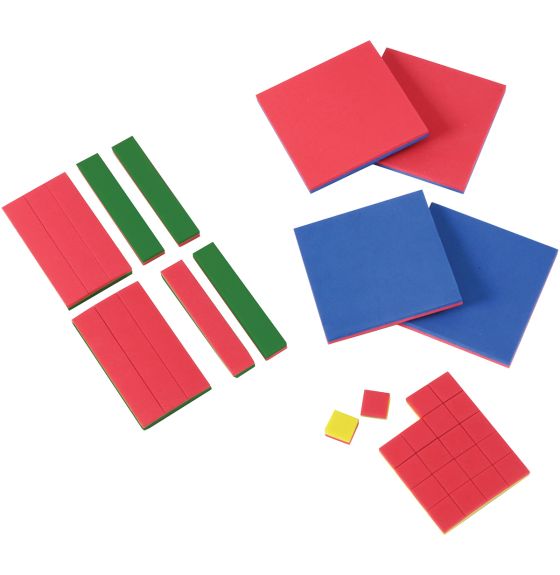 Algebra Tiles Foam Group Set