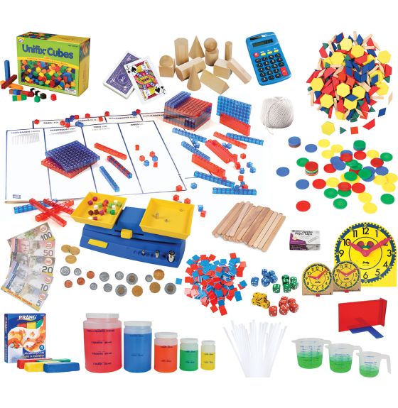 Manipulatives Kit for Prest-Math Collection 4 - Grade 4 (French Only)