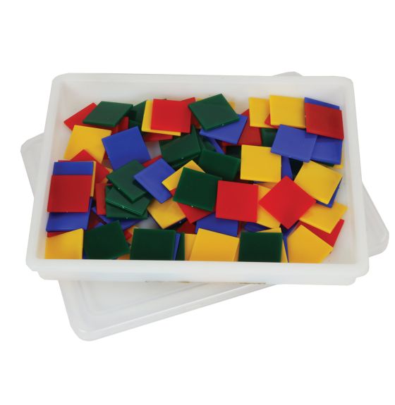 Tuiles de couleur minces - 100 Pcs
