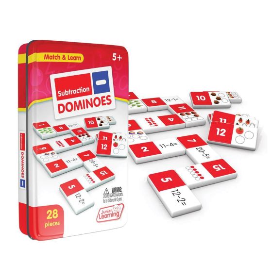 Dominos de soustraction Junior Learning®