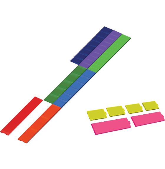 Connecting Mini Fraction Tiles - Blank