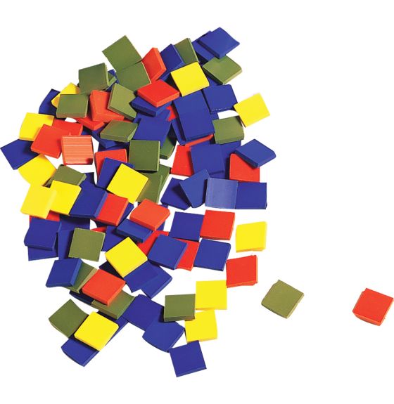Colour Tiles 5 mm Thick - Set of 400 in Bag