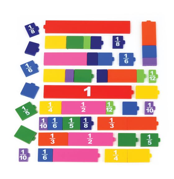 Spectrum Connecting Fraction Printed and Blank Condensed Kit