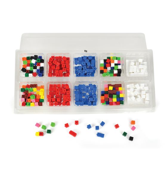 Ensemble de mathématiques à emporter - Cubes de 1 cm