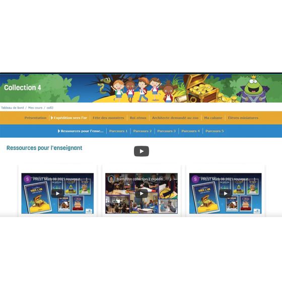 PREST-MATH 2.0 Platform Collection 4 – Multi 3-4 - French Only