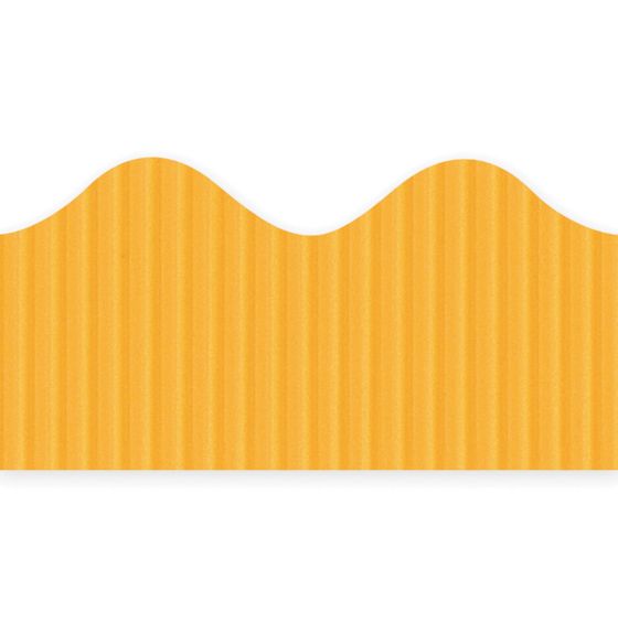 Pacon&reg; Bordette&reg; Roll - Sunset Gold -  (2-1/4" x 50 ft. / 5.7 cm x 15 m)
