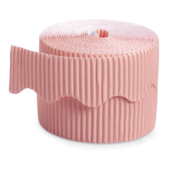 Pacon® Bordette® Roll - Pink - (2-1/4" x 50 ft. / 5.7 cm x 15 m)