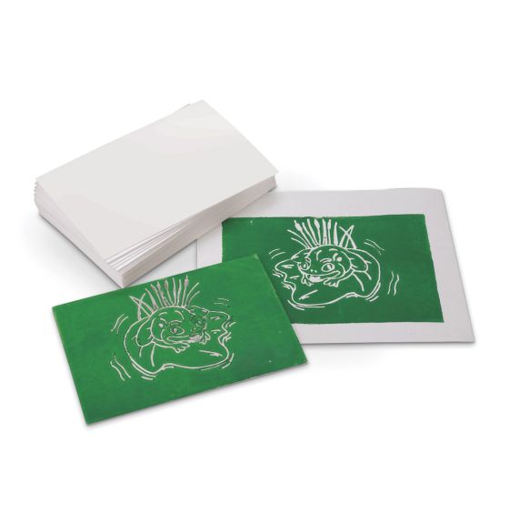 30 blocs de mousse pour la linogravure Scratch-Foam® - 15 cm x 23 cm (6" x 9")