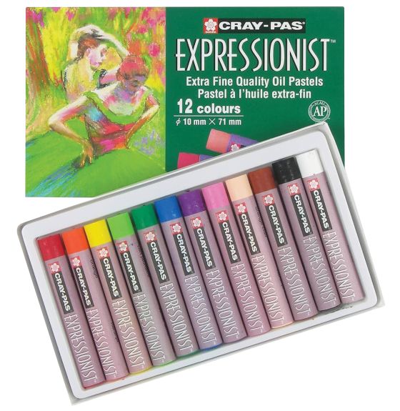 Sakura Cray-Pas&reg; Expressionist Oil Pastels - Set of 12