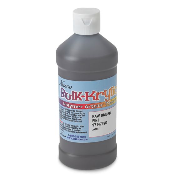 Peinture acrylique Premium de Spectrum, 473 ml (16 oz) - Terre d'ombre naturelle