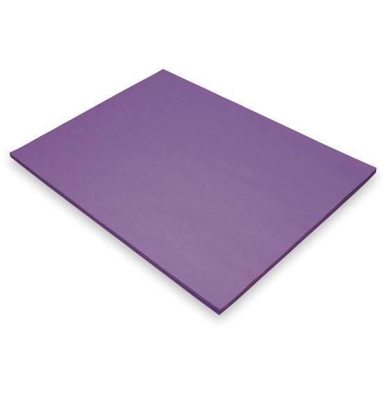 Papier construction sulfité Tru-Ray® résistant à la décoloration, 50 feuilles de 46 cm x 61 cm - Violet
