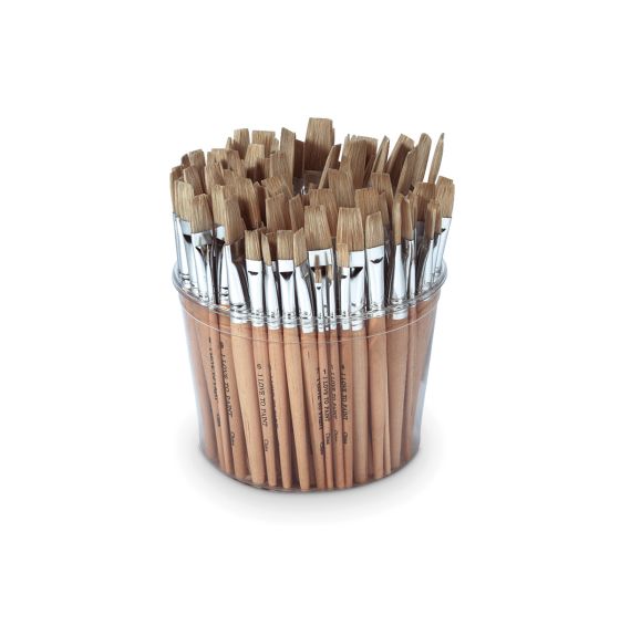 "Best-Value" Assortment - 144 Flat Brushes