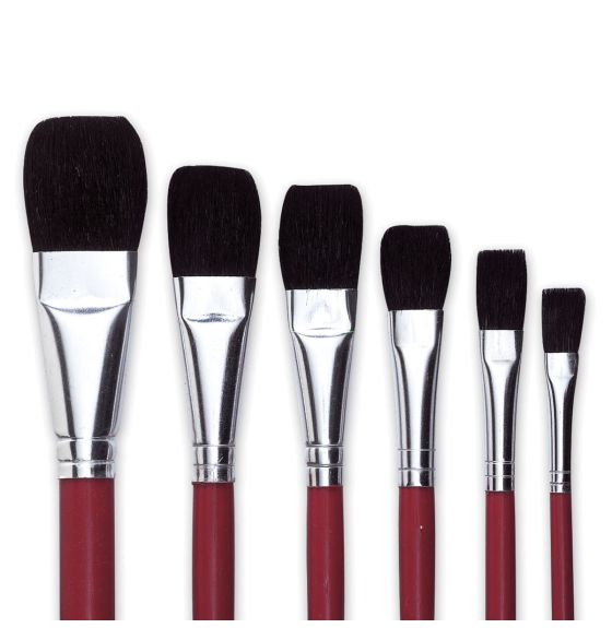 Nasco® Blending Brushes, Set of 6