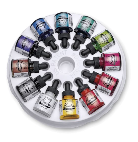 Dr. Ph. Martin's&reg; Bombay India Ink - 12-colour Set