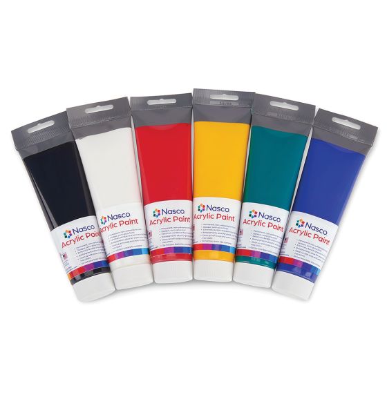 Peinture acrylique Handy Art®, tubes de 148 ml - Ensemble de 6