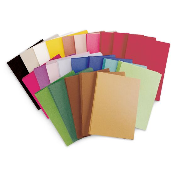 Papier construction économique pour l'école (55 lb), 50 feuilles de 30,5 cm x 46 cm - Couleurs assorties