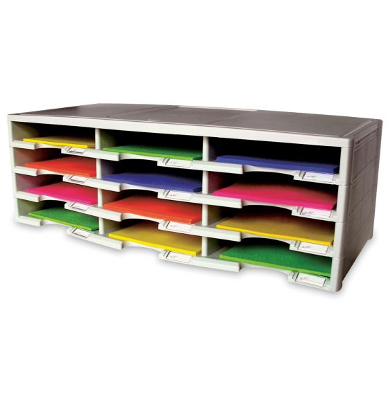 Système de rangement à 12 compartiments