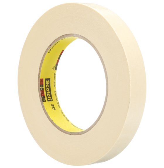 Ruban-cache haute performance Scotch&reg; #232 - 12 mm x 55 m (½" x 60 vg)