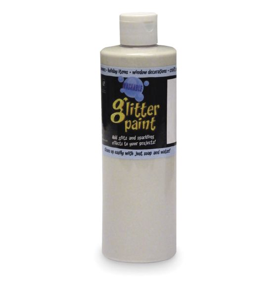Gouache à paillettes lavable Chroma® - 473 ml (16 oz) - Blanc
