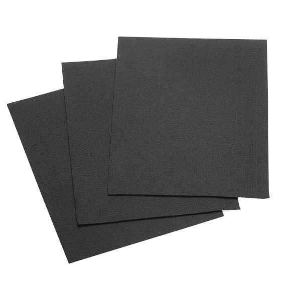 Felt Pieces - 9" x 12" - Package of 10 - Black