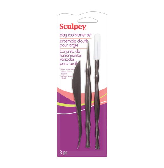 Sculpey&reg; Clay Tool Starter Set - 3 Pieces