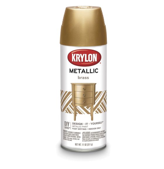 Krylon Metallic Spray Paint Brass - Krylon Metallic Spray Paint Color Chart