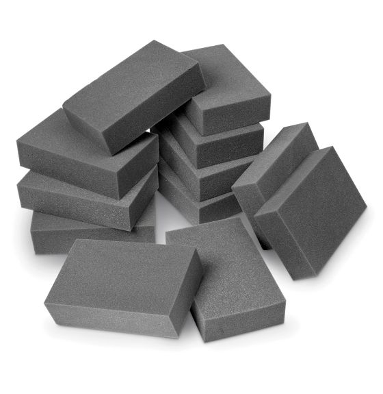 12 surfaces de travail en mousse - 13 cm x 20 cm x 5 cm (5" x 8" x 2")