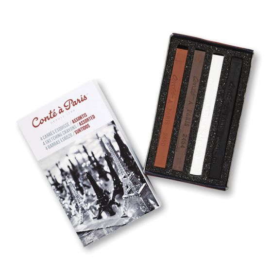 Conté &#224; Paris™ Sketching Crayons - Set of 4