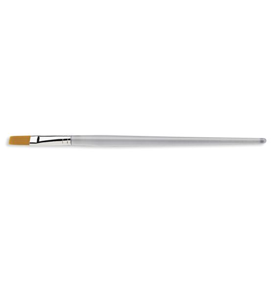 Royal Brush&reg; Clear Choice Brushes - Golden Taklon - Flat - Size 6