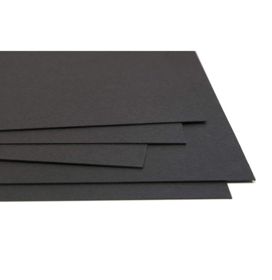 Jack Richeson&reg; Black Art Paper - 135 lb - 12” x 18” - Pack of 50