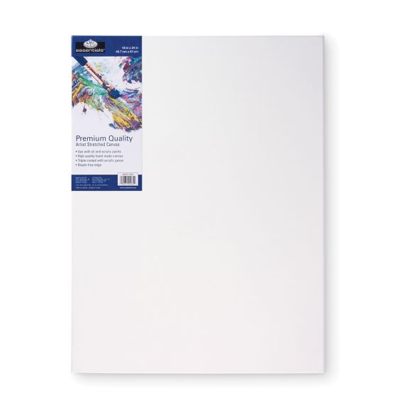 Royal Brush&reg; Essentials Stretched Canvas - 18" x 24" (45.7 cm x 61 cm)