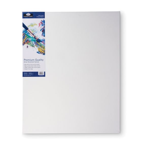Royal Brush&reg; Essentials Stretched Canvas - 24" x 30" (61 cm x 76.2)