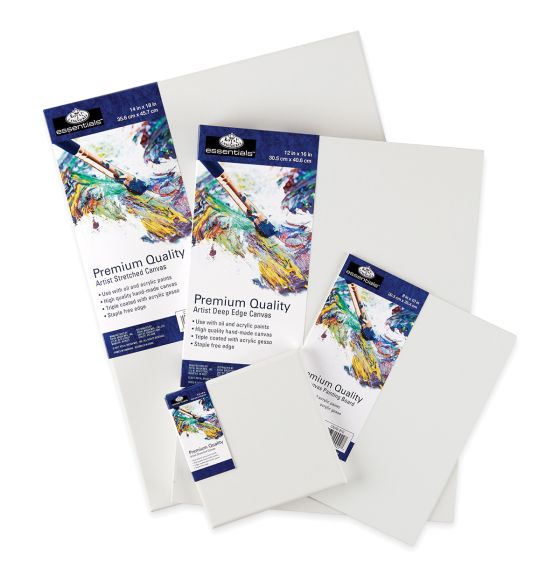 Royal Brush&reg; Essentials Stretched Canvas - 6" x 6" (15 cm x 15 cm)