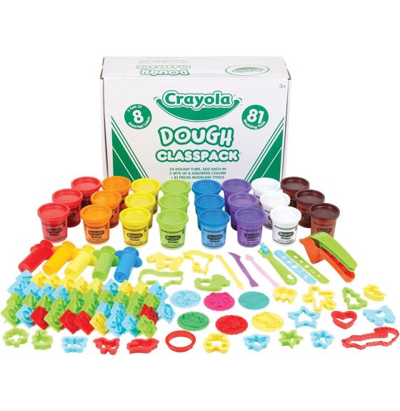 Crayola&reg; Dough Classpacks&reg; - 85g (3 oz) Tubs & Tools Set 