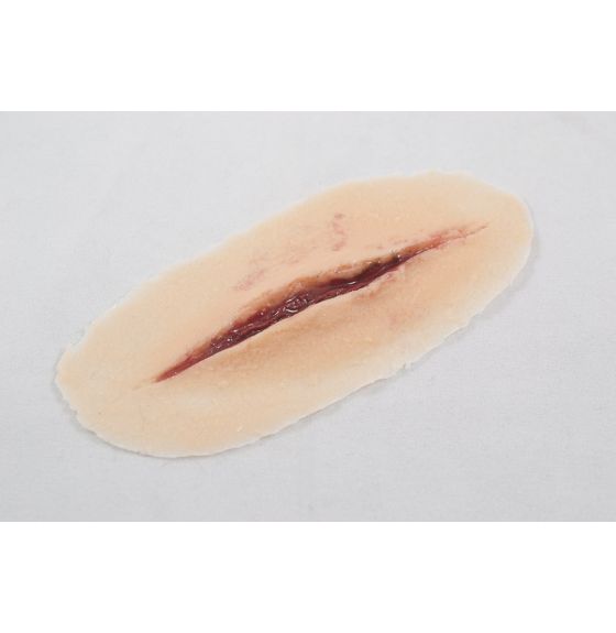 MST&trade; Basic Laceration Moulage - Manikin Color - Set of 4