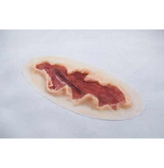 MST&trade; Dynamic (Bleeding) Exposed Muscle Moulage - Manikin Color - Set of 4