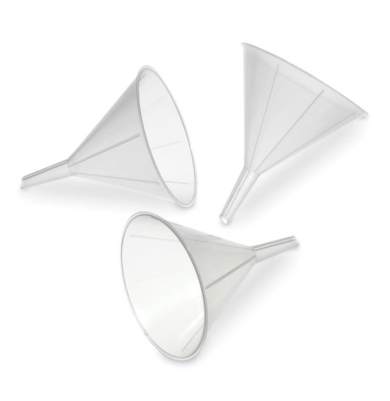 Entonnoirs de 2,5" de diamètre - Paquet de 15