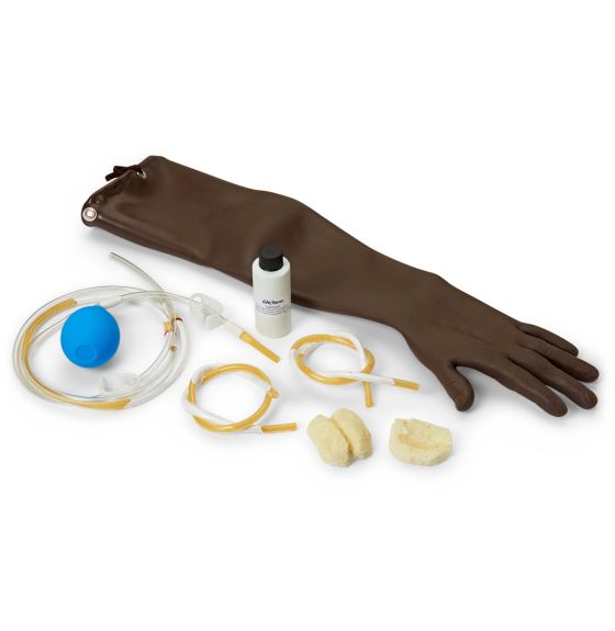 Peau de rechange pour le bras Life/form pour ponction artérielle - Foncé