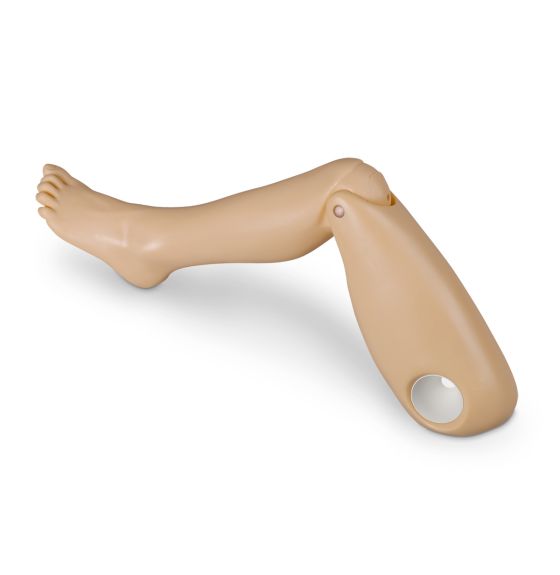 Membre inférieur gauche nu pour mannequin pédiatrique CRiSis